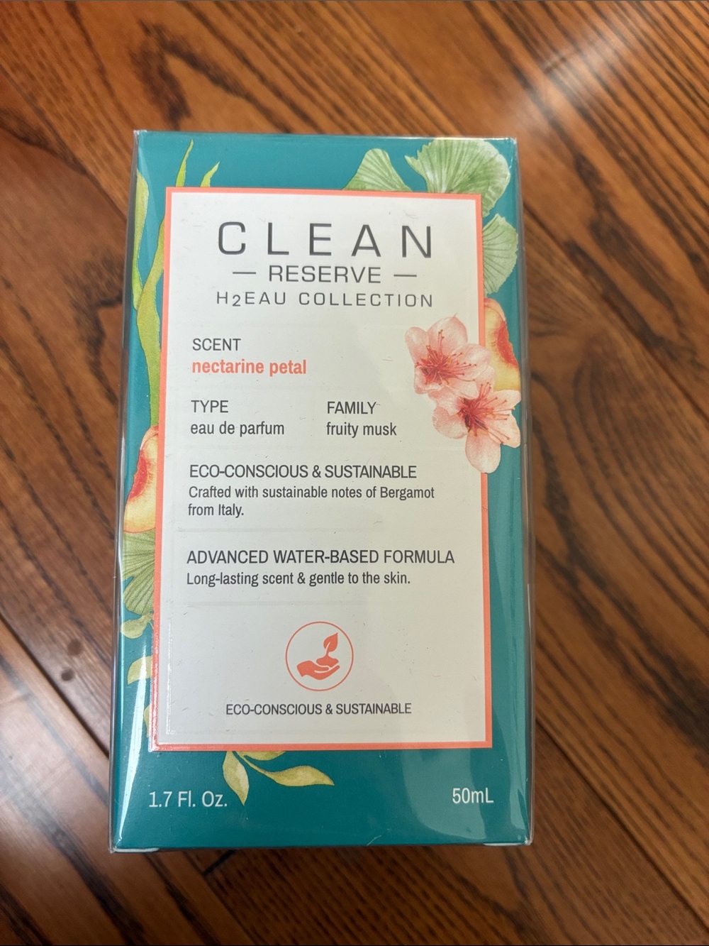 Clean Reserve H2EA Collection- nectarine petal 50ml